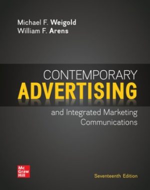Contemporary Advertising 17th Edition Weigold