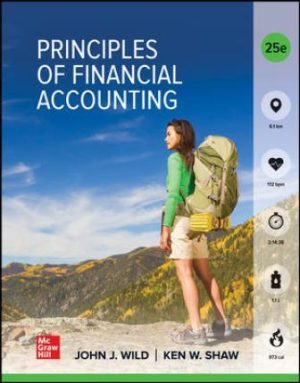 Principles of Financial Accounting 25th Edition Wild